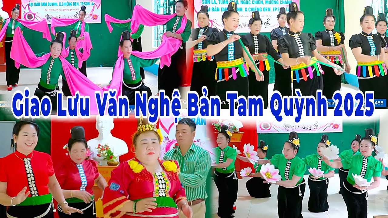 Múa Hát Giao Lưu Văn Nghệ Tại Bản Tam Quỳnh Phường Chiềng An, Tỉnh Sơn La Phần 1