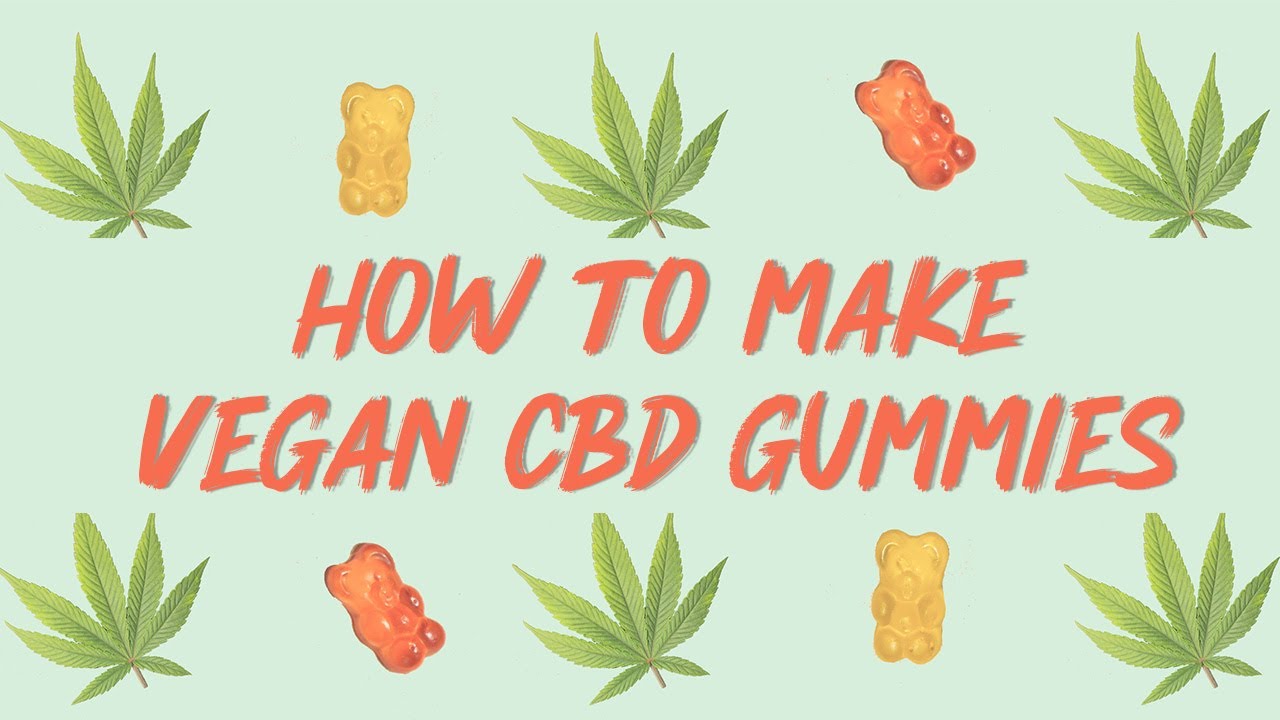 Easy vegan CBD gummies recipe