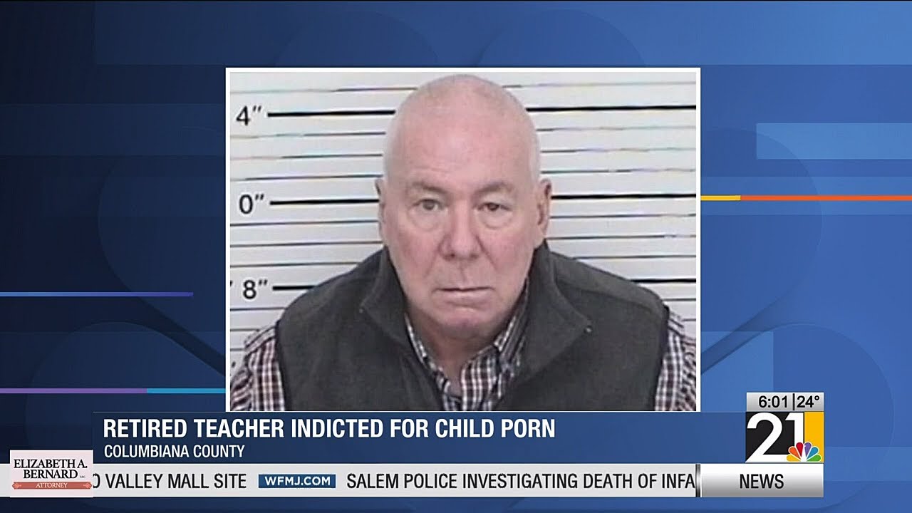 Retired teacher indicted for child porn