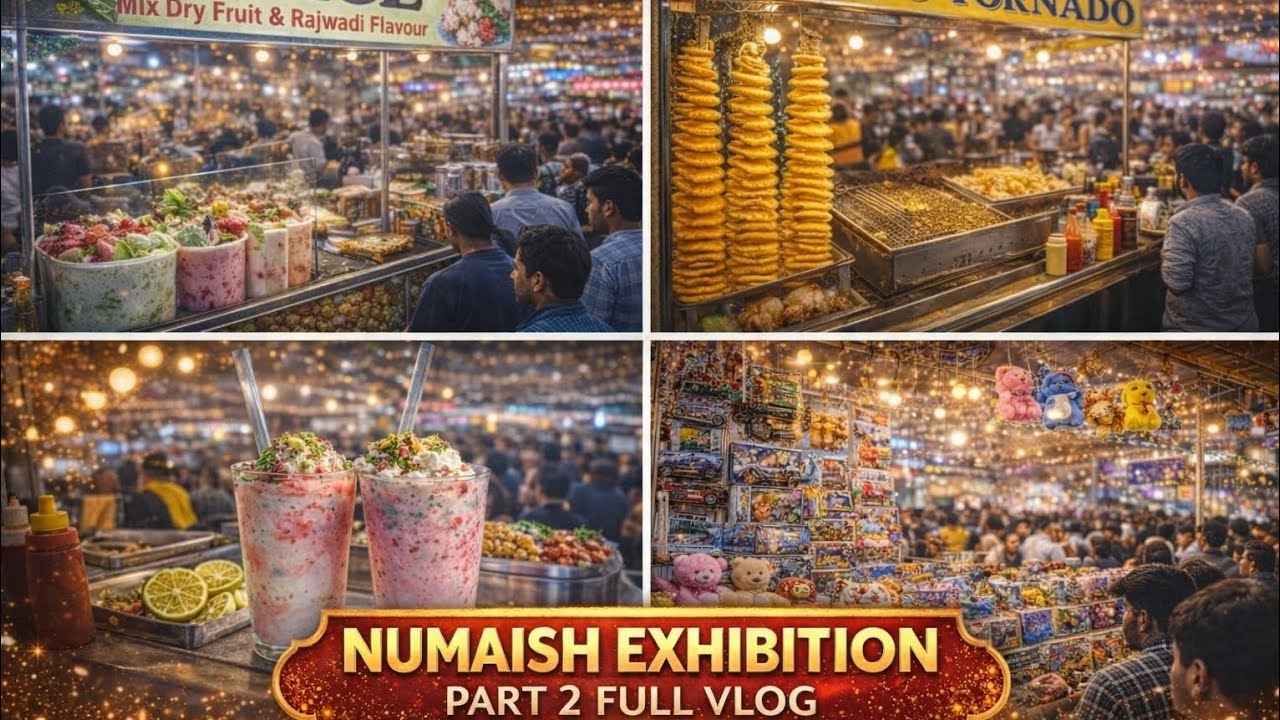 Numaish exhibition part 2 full vlog 