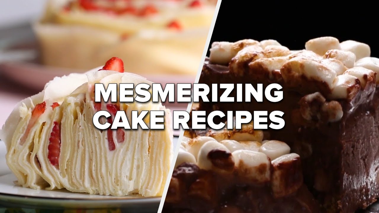 Mesmerizing Cake Recipes • Tasty Recipes