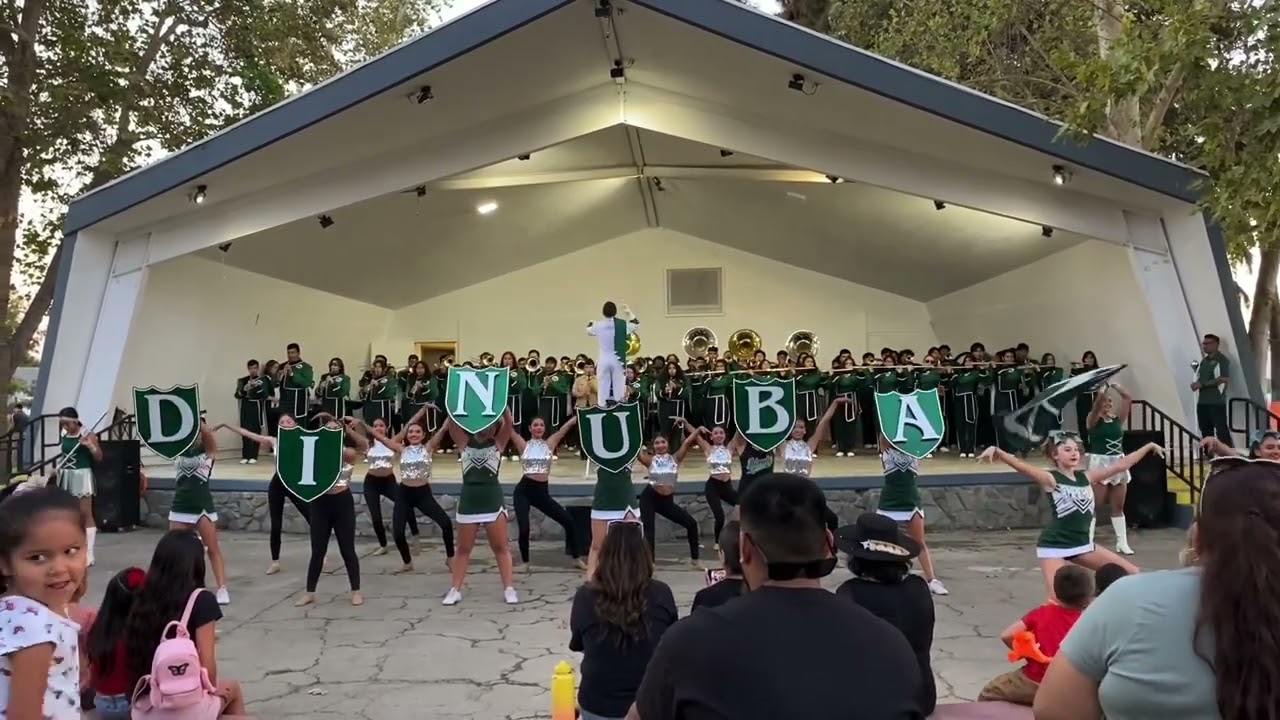 Dinuba High Band at the Park 9-22-22