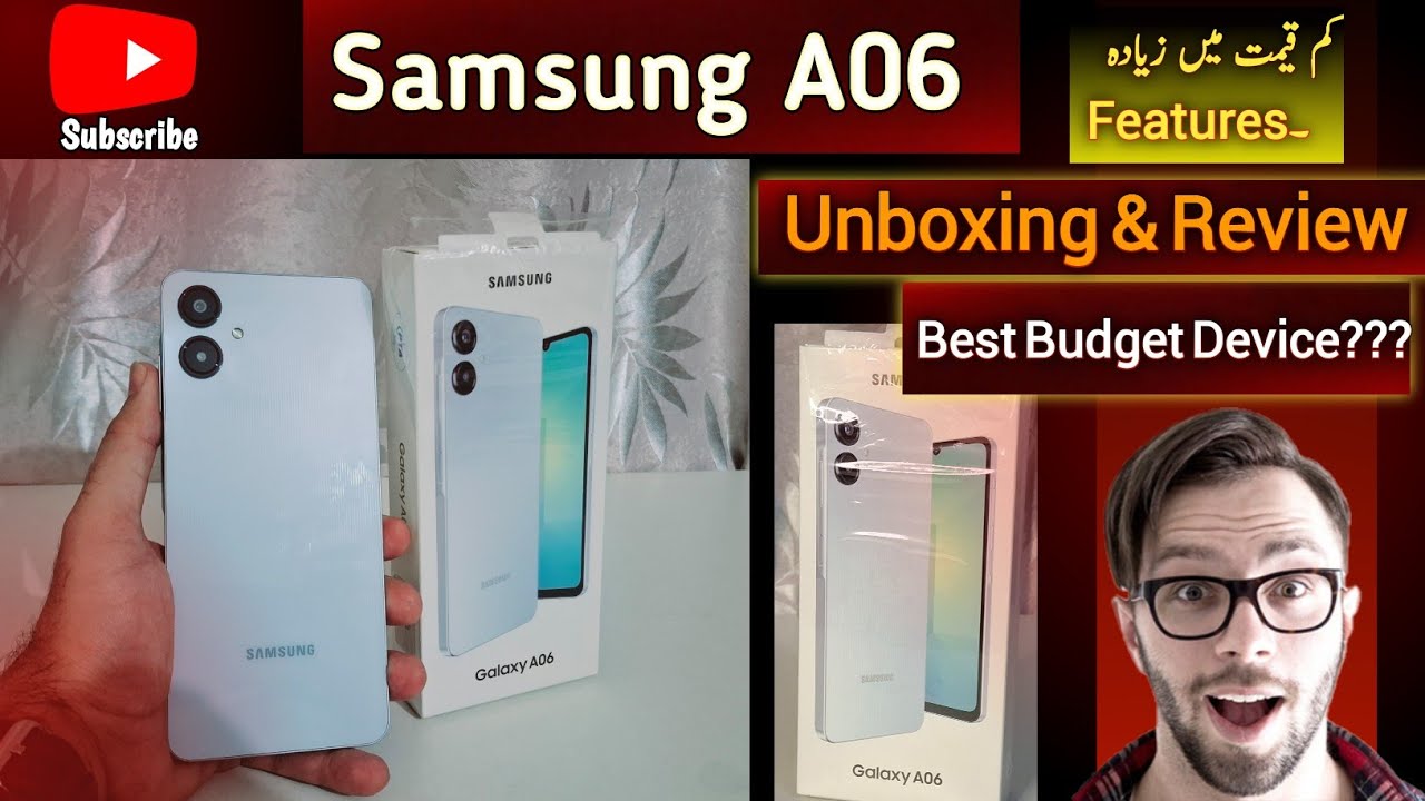 Samsung a06 review & unboxing | Samsung A06 review Pakistan | Samsung a06 review