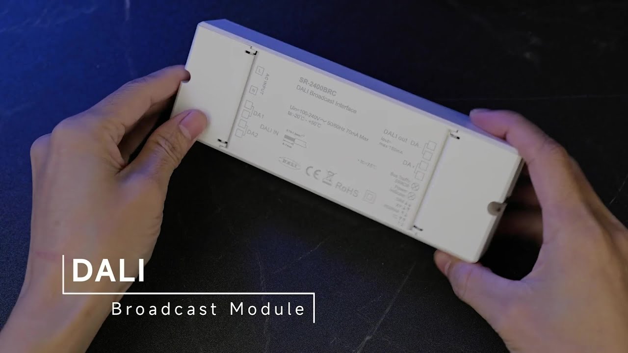 How to use the DALI Broadcast Module_SR-2400BRC