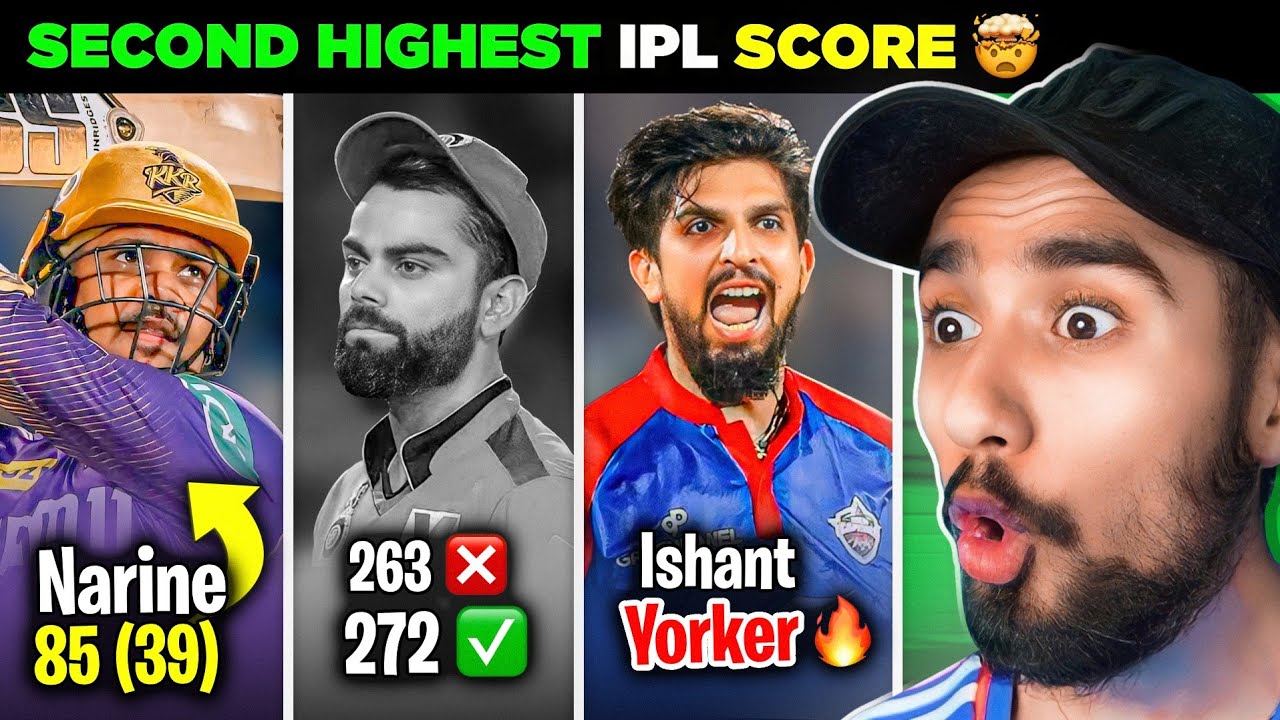WTF! RCB ka record FIRSE TOD DIA 😂| Sunil Narine Destroyed DC | KKR vs DC 2024