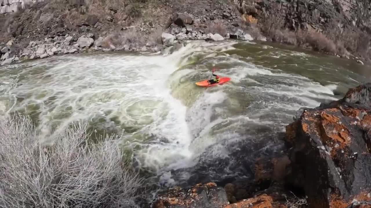 Kayaking the Murtaugh section of the Snake River in the Magic Valley