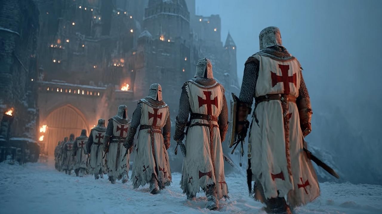 Templar Procession to the Castle – Gregorian Battle Chants & Sacred Templar Choir