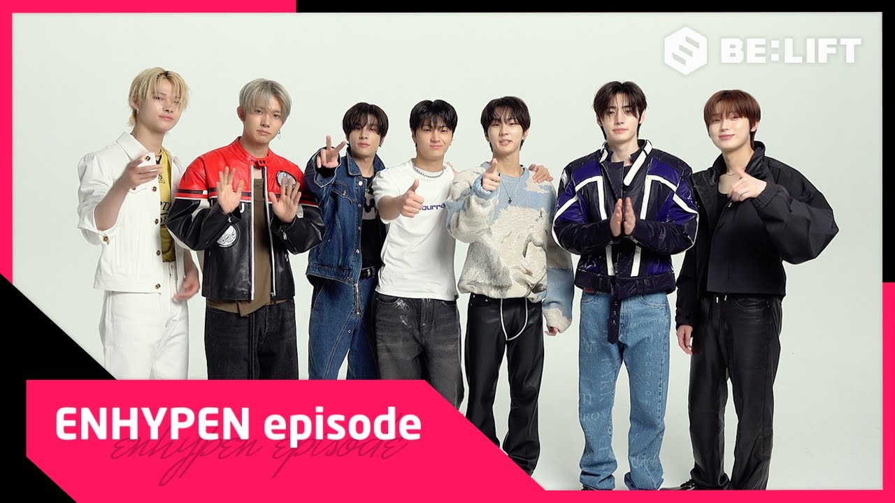 [EPISODE] NME 'The Cover' Photoshoot Sketch - ENHYPEN (엔하이픈)