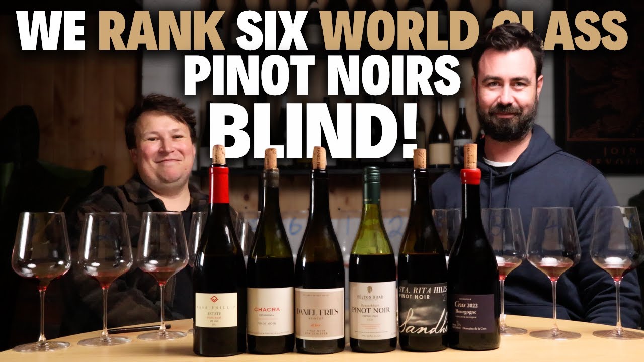 PINOT SHOWDOWN! We Blind Taste Bass Phillip, Felton Road, Bodega Chacra & More!