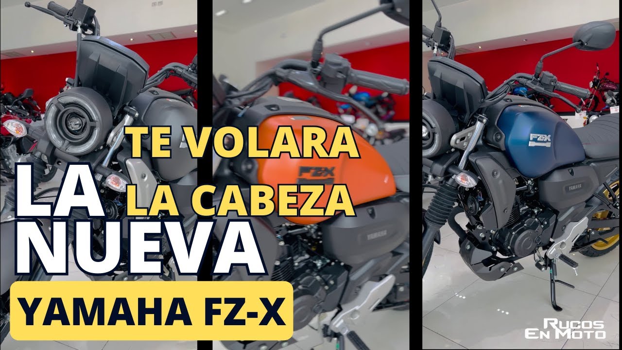 LA NUEVA YAMAHA FZX 150 CC| RUCOS EN MOTO