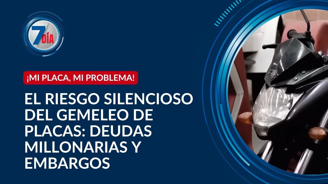 Así opera el negocio del ‘gemeleo de placas’ que deja a inocentes endeudados - Séptimo Día