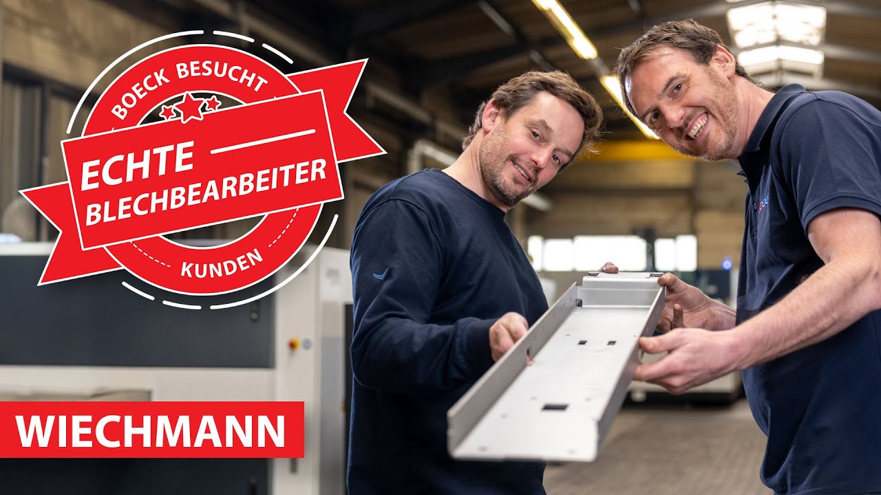 Wiechmann - Echte Blechbearbeiter - boeck besucht Kunden