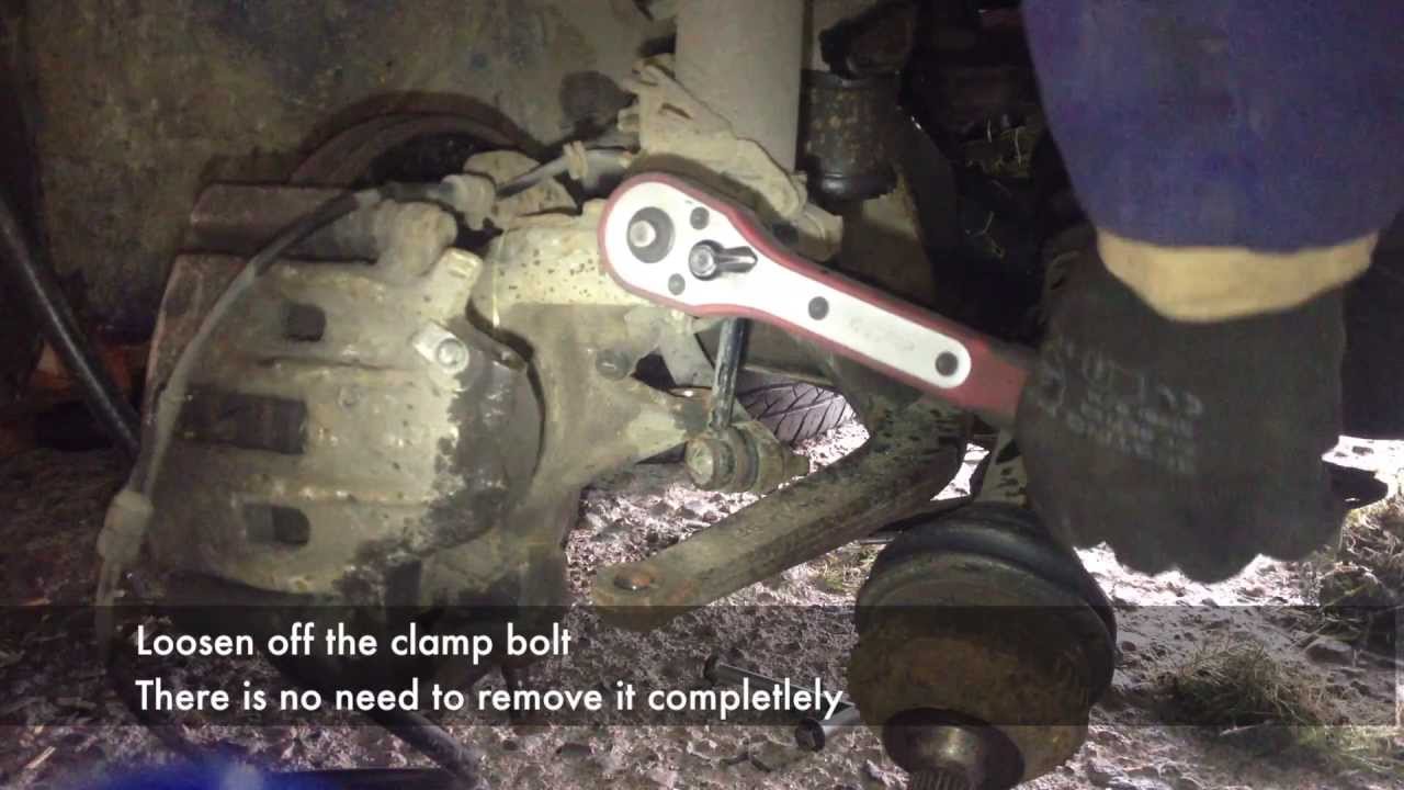 Hub, Strut and Driveshaft Removal