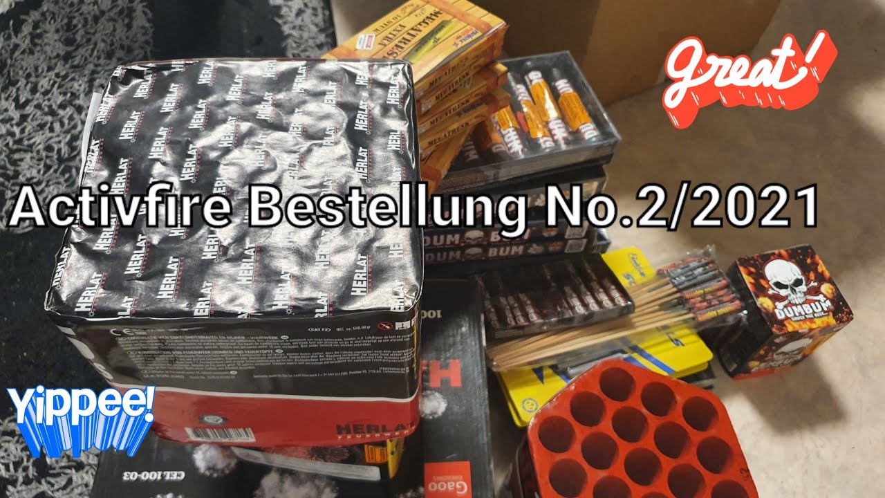 📦🧨💥Unboxing Activfire Bestellung Nr.2/2021📦🧨💥