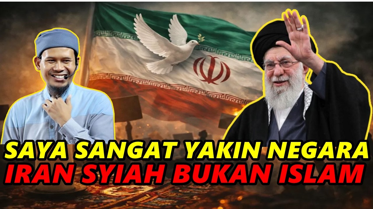 Saya Sangat Yakin IRAN SYIAH BUKAN ISLAM - Ust. Rahmat Baequni