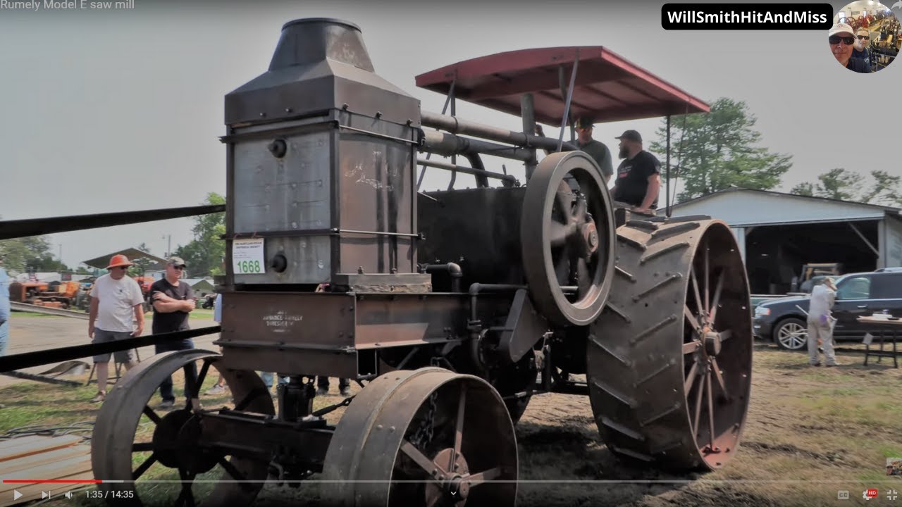 Mysterious Oil Pull Tractor , Model E 1926 Survivor Put to work