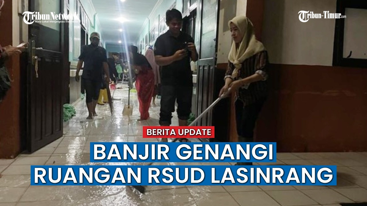 Banjir Rendam RSUD Lasinrang Pinrang, Manajemen Lakukan Mitigasi Darurat