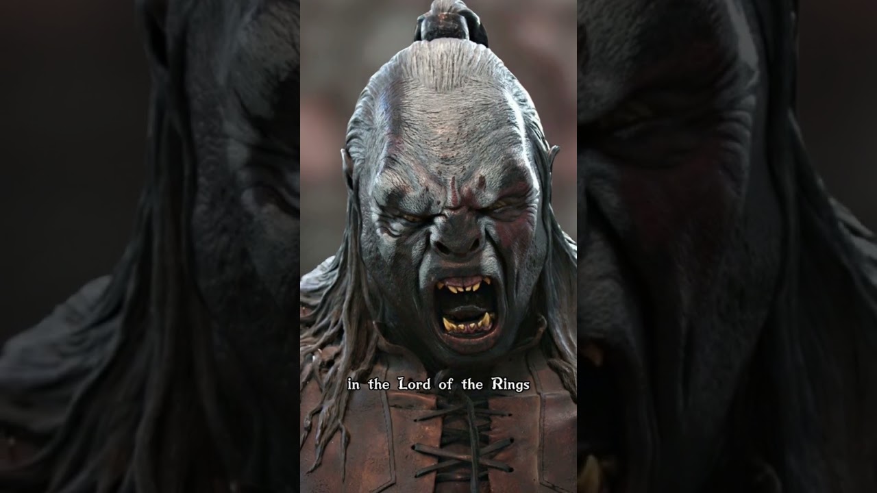 What are Uruk-hai in Lord of the Rings | Mythology of Middle-Earth #shorts