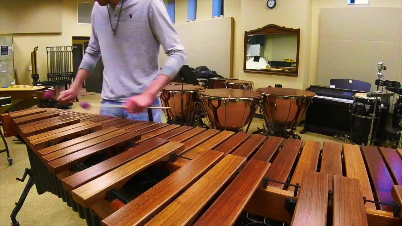 Bach Violin Concerto in A Minor BWV 1041 [Marimba]