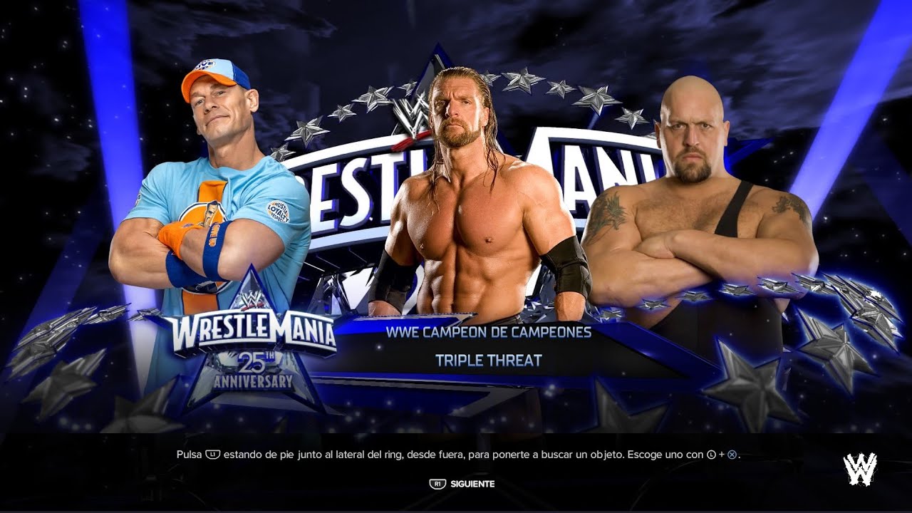 Triple Threat Match - WWE Campeon de Campeones - Lucha Final Road To Wrestlemania SvR 2010