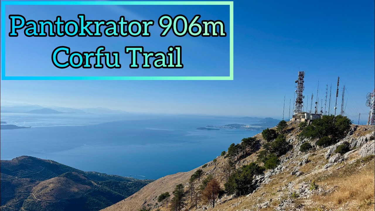 Nejvyšší hora Corfu - Pantokrator (Corfu Trial)