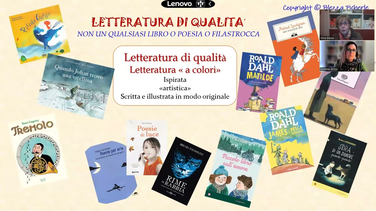 La lettura ad alta voce: Espressivo-letteraria | 2° Webinar
