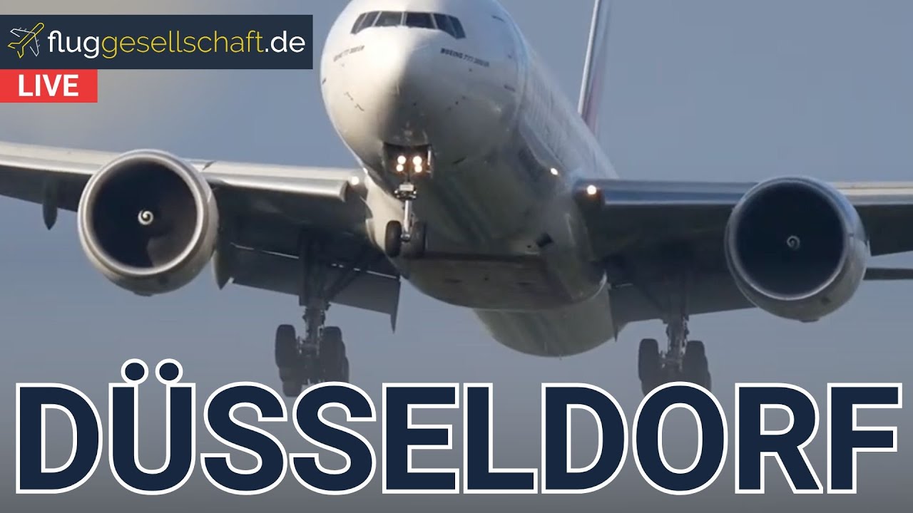 Airport Live: Düsseldorf Flughafen | Freitag 2. Januar 2026 mit Thomas