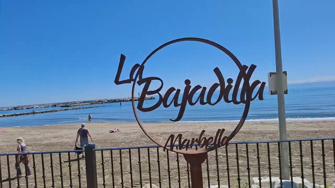 Marbella. Paseo Marítimo desde el Puerto de la Bajadilla ⚓️🛟⛵️🚤🛳⛴️🛥🛟⚓️🙌💪👏👏👏