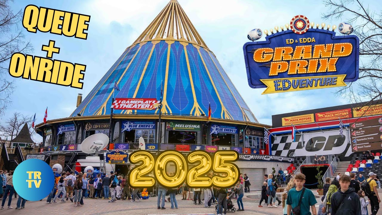 Grand Prix EDventure 2025 | New Ride 2025! Queue & Onride POV | Thrill Ride TV