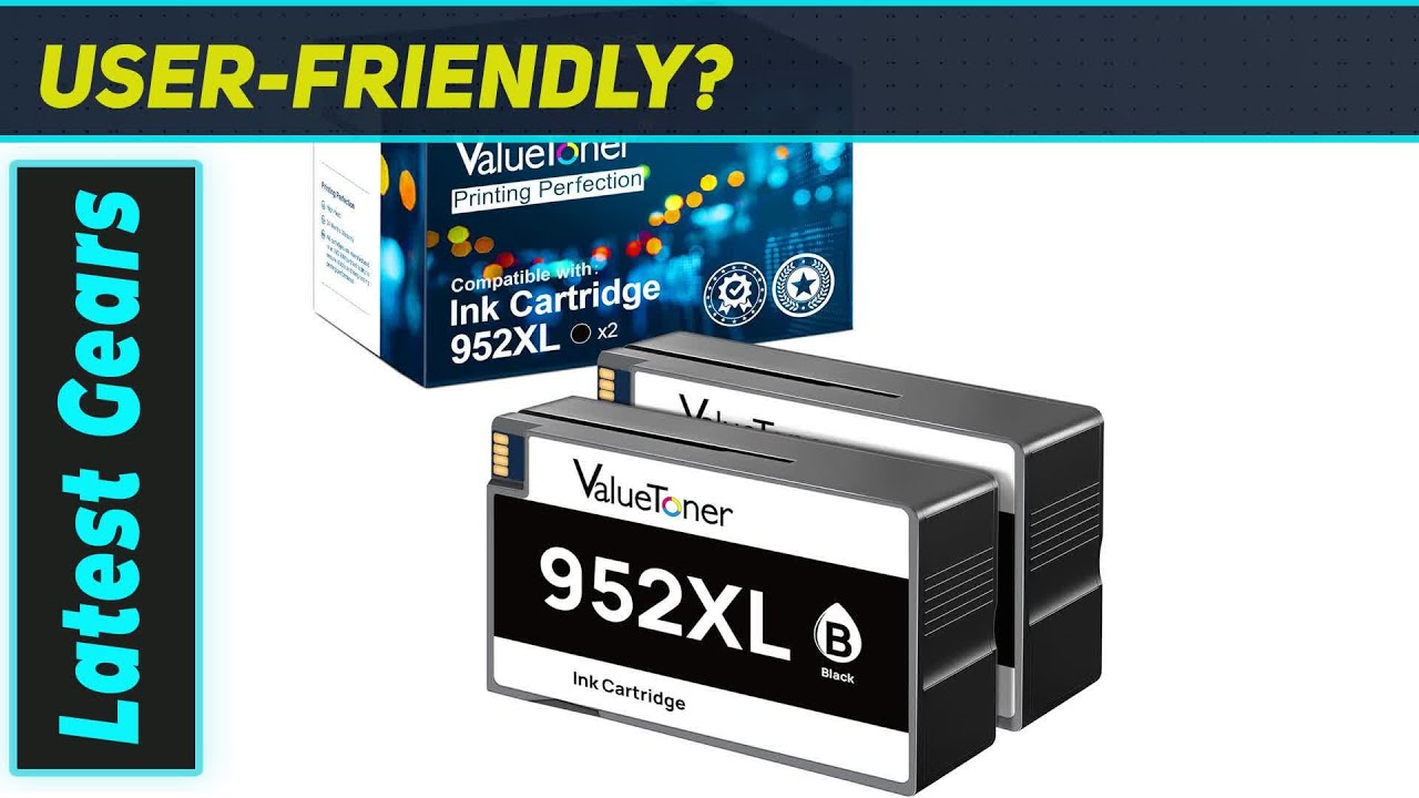 Atrament czarny Valuetoner HP 952XL: najwyższa wartość dla Twojej drukarki HP OfficeJet Pro!