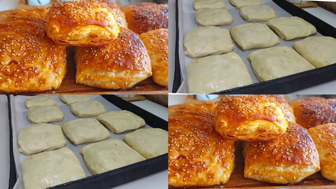 مستحيل تجربيهم ومتعاودهمش مسيمنات فالفرن بحشوة لذيذة مورقين ومقرمشين 😋👌