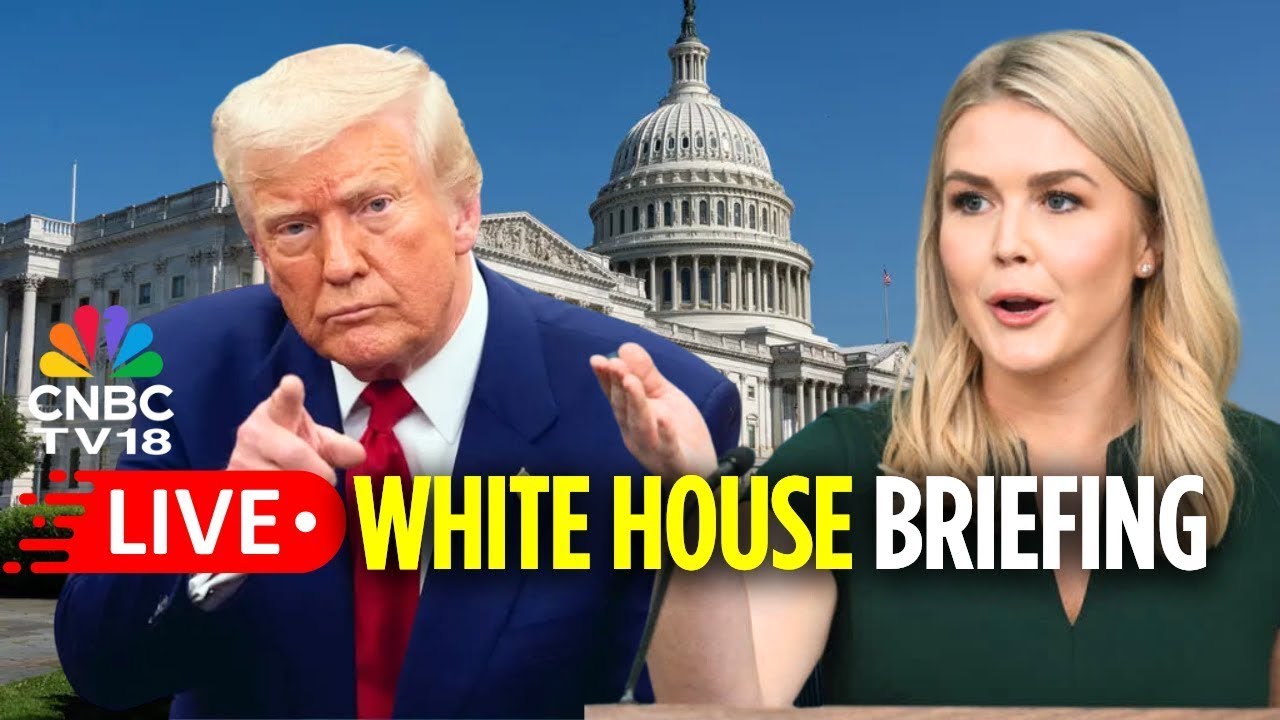 LIVE NOW: Trump Speaks at White House Press Briefing | Trump on Davos and Greenland Tariffs | N18G
