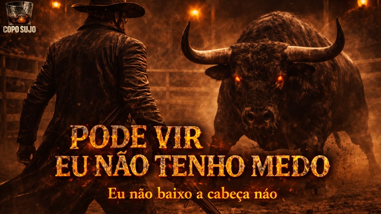 PODE VIR, EU NÃO TENHO MEDO | Eu não baixo a cabeça não | Dark Country Br | Copo Sujo