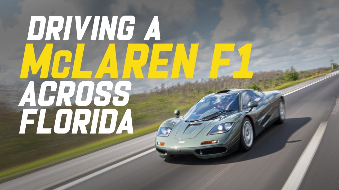 Driving a McLaren F1 Across Florida