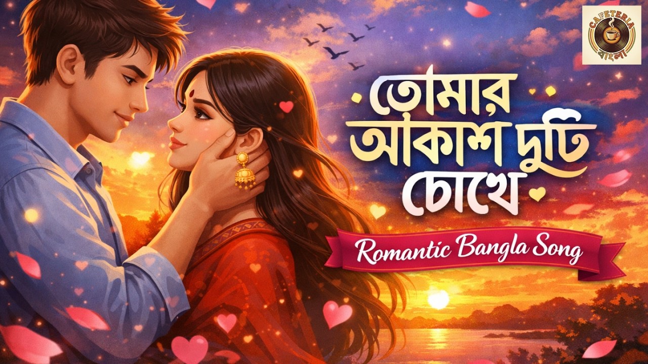 তোমার আকাশ দুটি চোখে Cover By Cafeteria Bangla | Tomar Akash Duti Chokhe | Manna Dey Hits