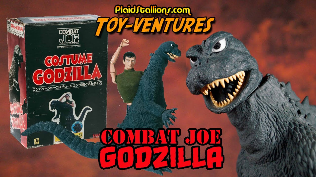 Toy-Ventures: Combat Joe Godzilla set by Takara