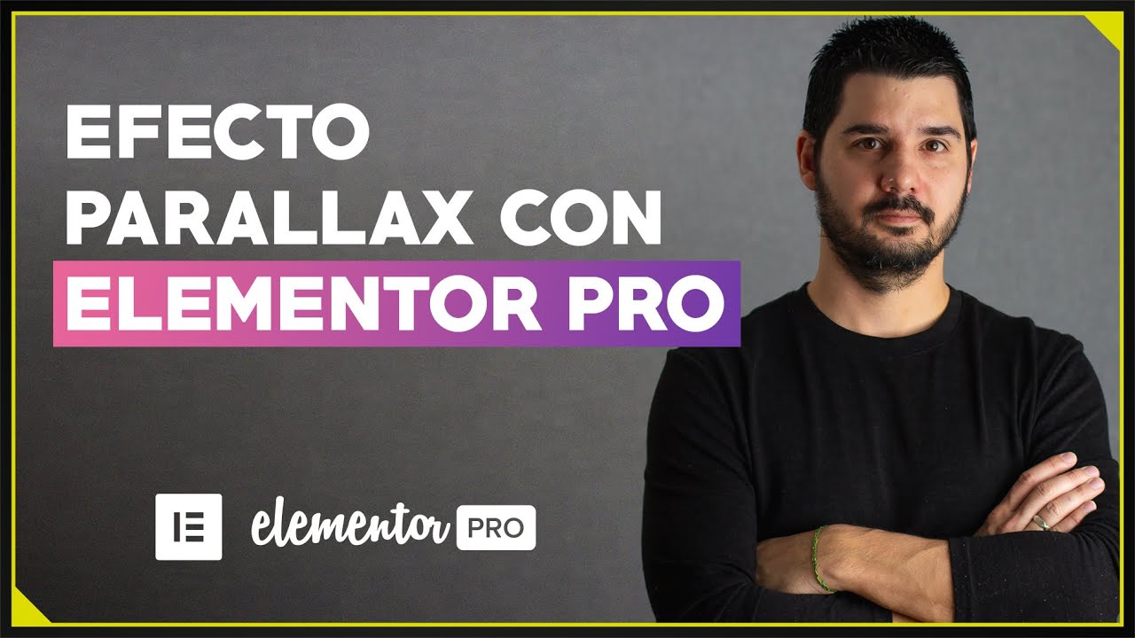 Efecto parallax en WordPress con Elementor PRO