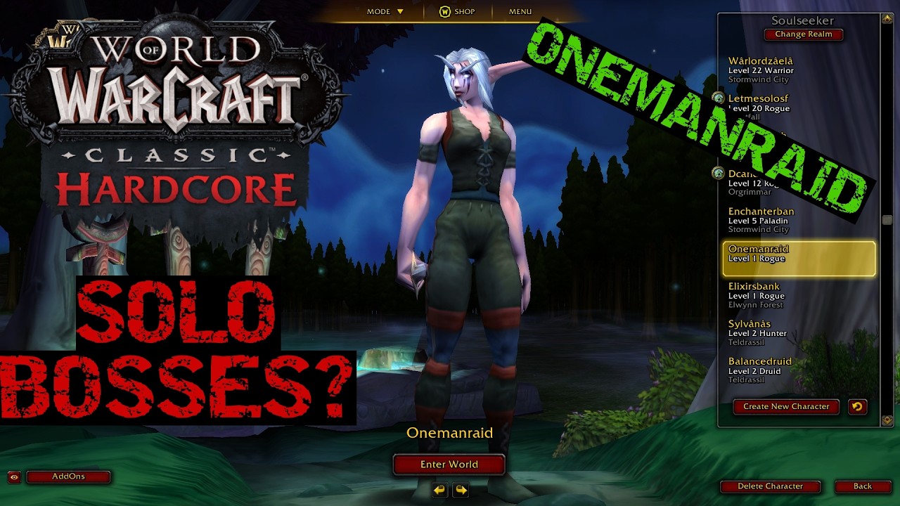 🔴LIVE HARDCORE WOW CLASSIC SOLOING RAZORFEN KRAUL AT 34 ! #worldofwarcraft #classicwow
