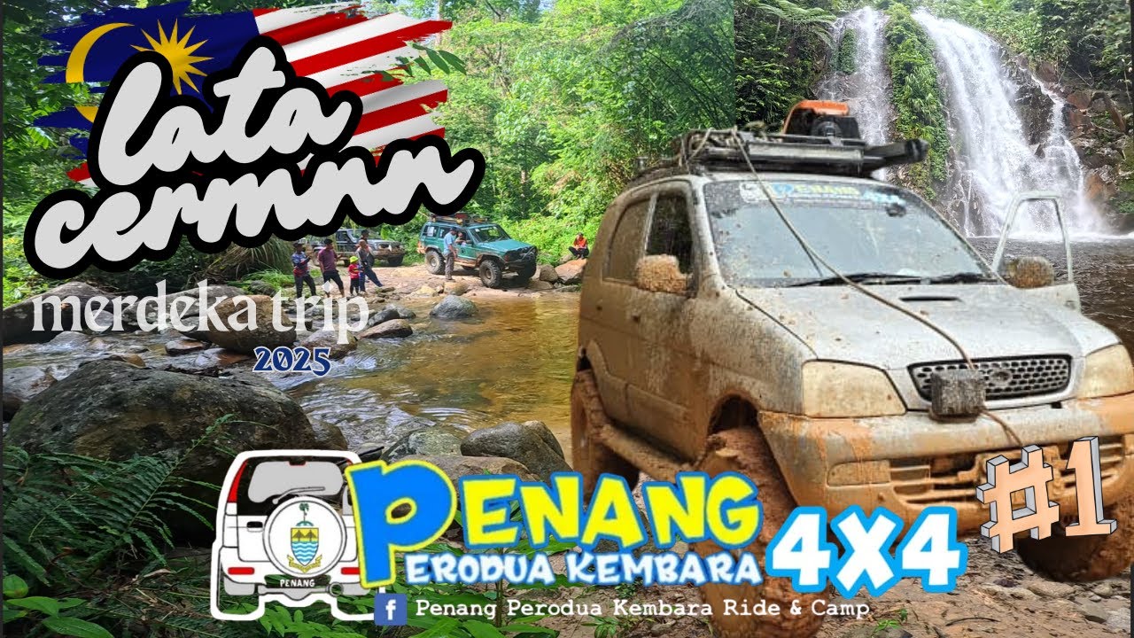 Merdeka Trip Lata Cermin | Cabang Y | 4x4