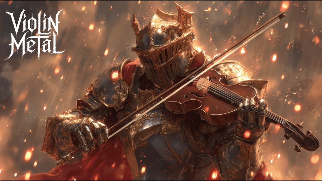 Melody in Ruins: Violin Woven Through Alternative Fire
