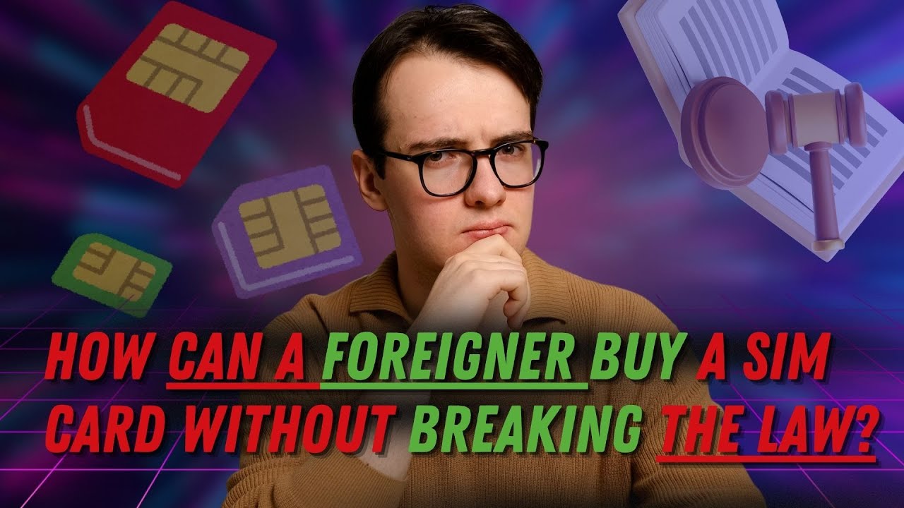How can a foreigner buy a SIM card without breaking the law?
