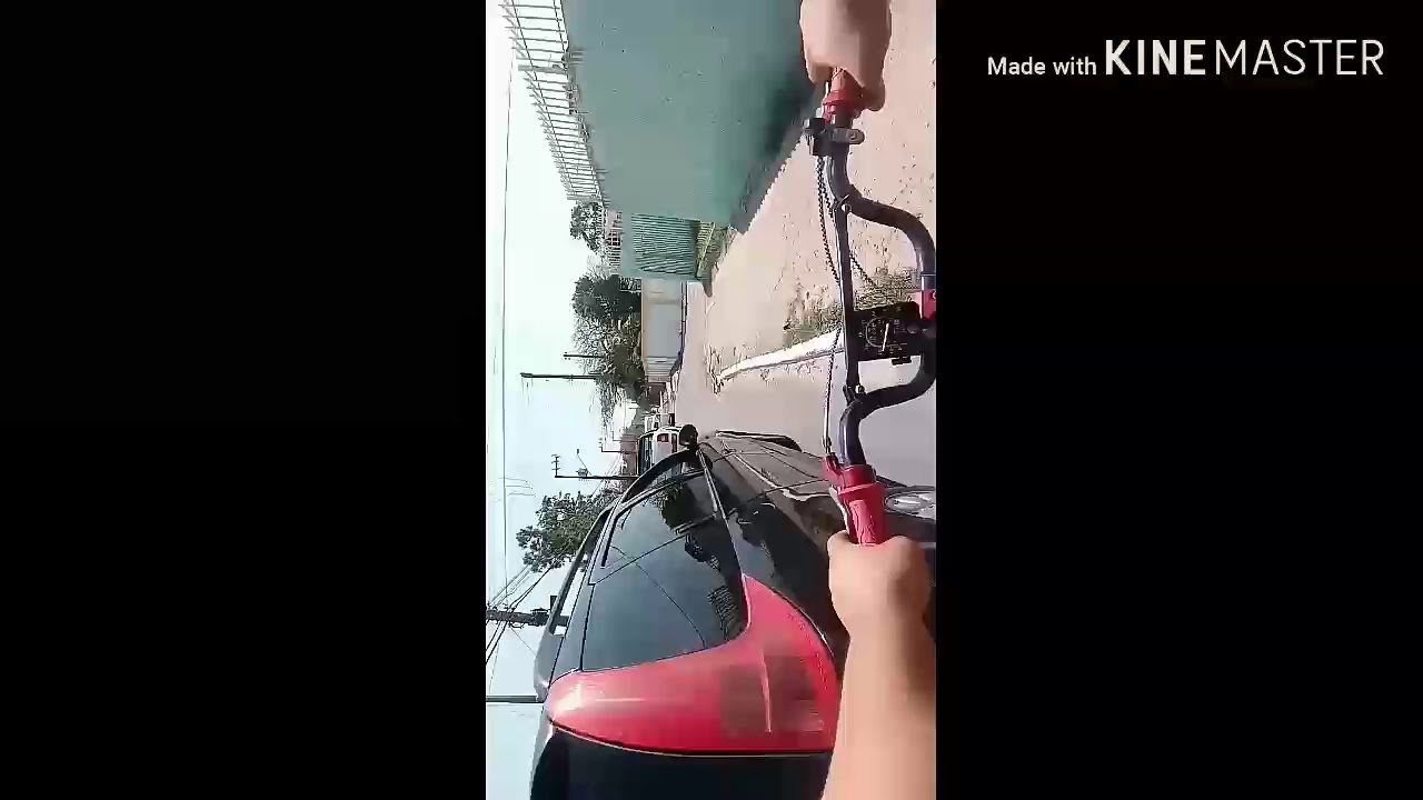 Fui na praia de bike