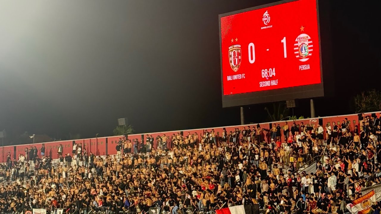 BALI UNITED x PERSIJA‼️ 0-1 tribun date pt.2