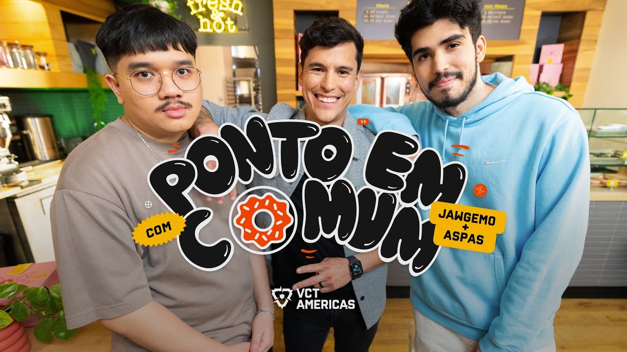 Ponto em Comum | Donuts com Jawgemo + Aspas | #VCTAmericas | VALORANT