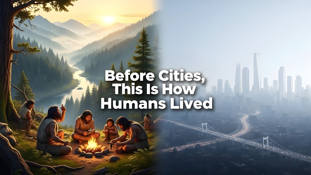 🔥 Before Cities, This Is How Humans Lived | Ancient Human Life Story | Learn English Through Story 🔥
