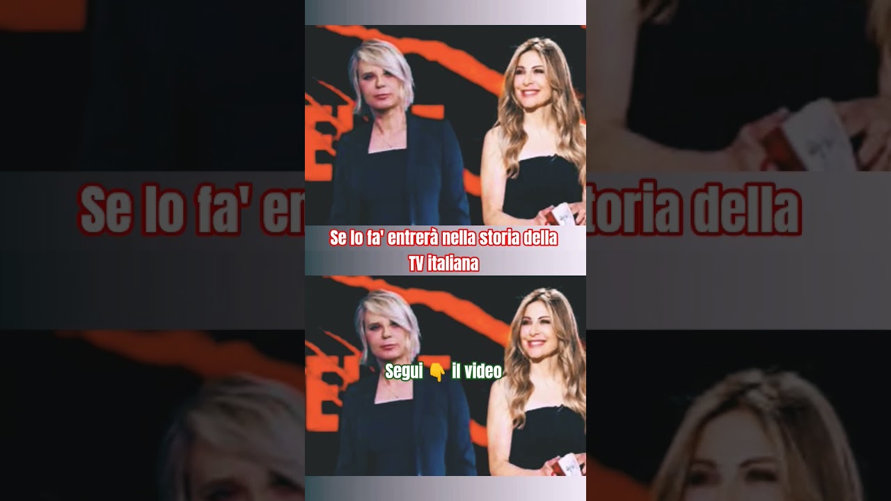 Maria de Filippi #shorts #televisione #italiano #notizie #gossip #mariadefilippi