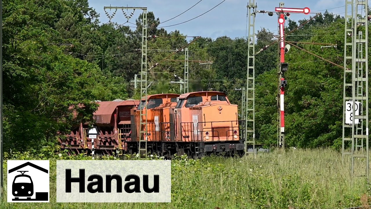 Zwischen Hanau und Rauschwald: Trainspotting kurz vor'm Bombenfund