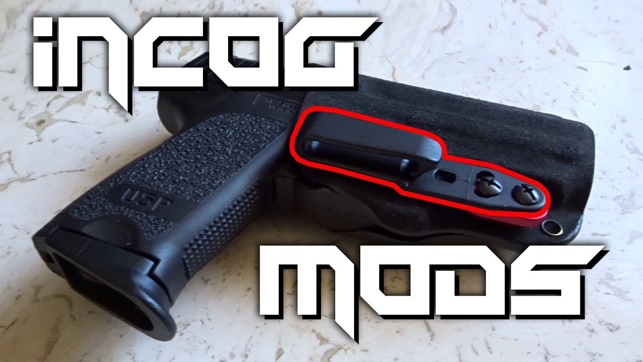 G-Code 'Incog Eclipse' Appendix IWB Holster (Overview & Modifications)