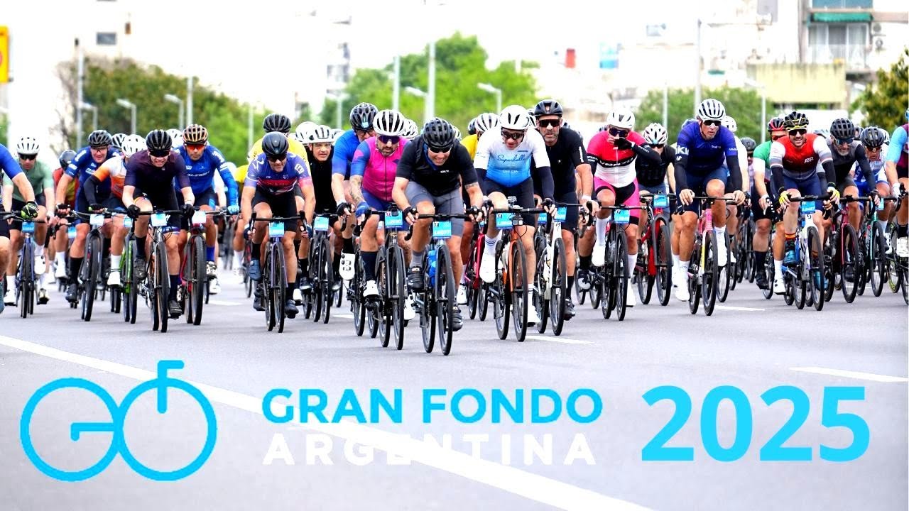 Gran Fondo Argentina 2025 - Ruta 124K - Carrera Completa - Pos: 6 de 132 - Tiempo: 03:21:42