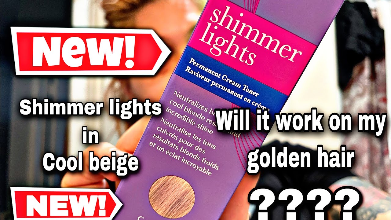 Тоник для волос Shimmer Light в оттенке COOL BEIGE 2021, обзор